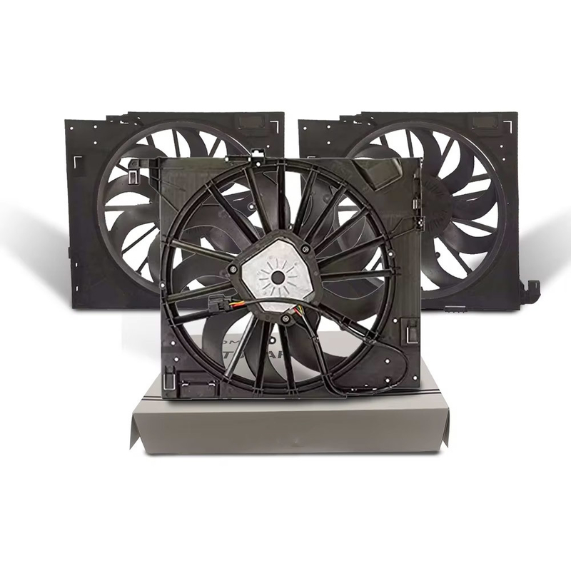 Fans de refrigeración del motor C2D24144 C2D38737 C2P17120 Ventiladores de radiadores para Jaguar XF XJ