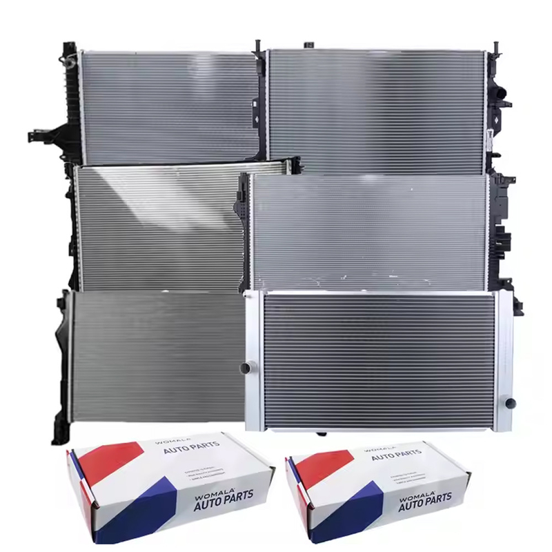 Womala Auto Parts 30665330 31332896 31694082 31694670 Sistema de refrigeración Reunión de condensadores de radiador de aluminio para accesorios Volvo