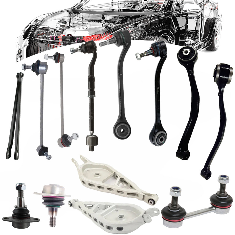 Auto Parts Suspensión Cabeza de bola Barra de equilibrio Correa Rod Control Brazo trasero Bajo Wishbone Para BMW Viejo X3 E83 2004-2008