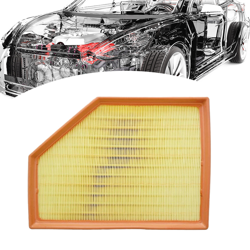 Filtro de aire del motor 30636551 Filtración de alto rendimiento para S60 V70 XC70