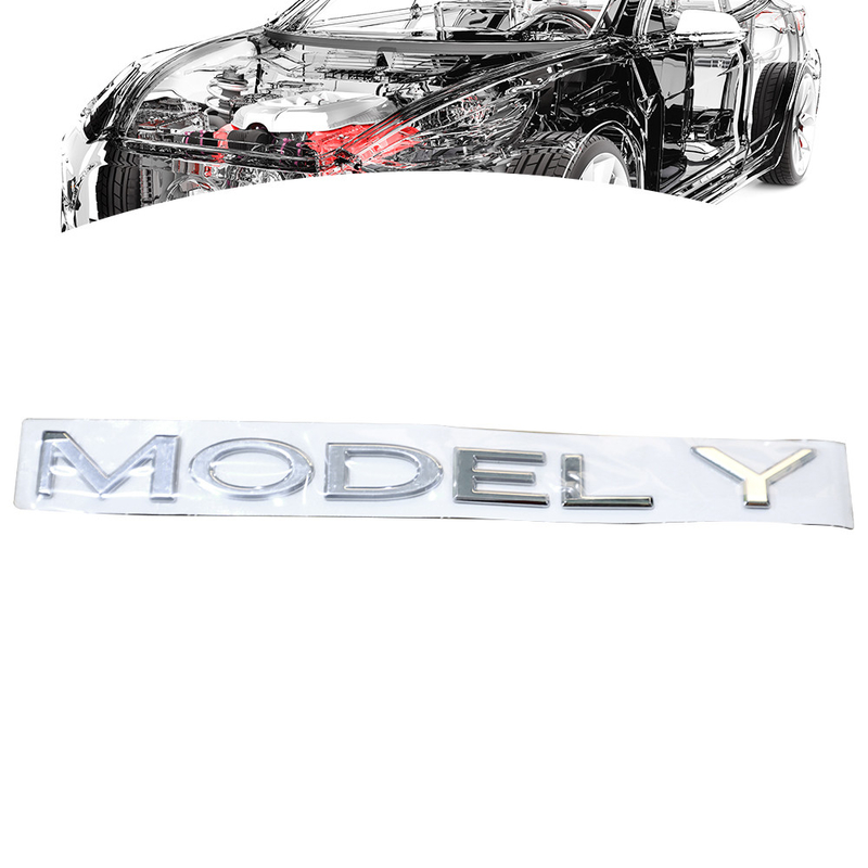 Womala Dual Motor Badge 1484848-00-B para el modelo X para el modelo Y