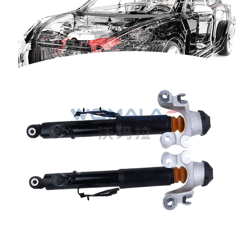 WOMALA Absorbedor de choques trasero izquierdo y derecho con suspensión activa 4C Compatible 31429978 31429979 para XC60 (2018-Después)