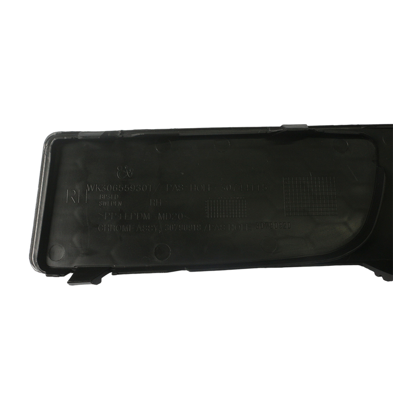 WOMALA Cubierta decorativa del marco de la lámpara antiniebla inferior derecha del parachoques 30655930 para Volvo V70 S80 2007 a 2013 30655929