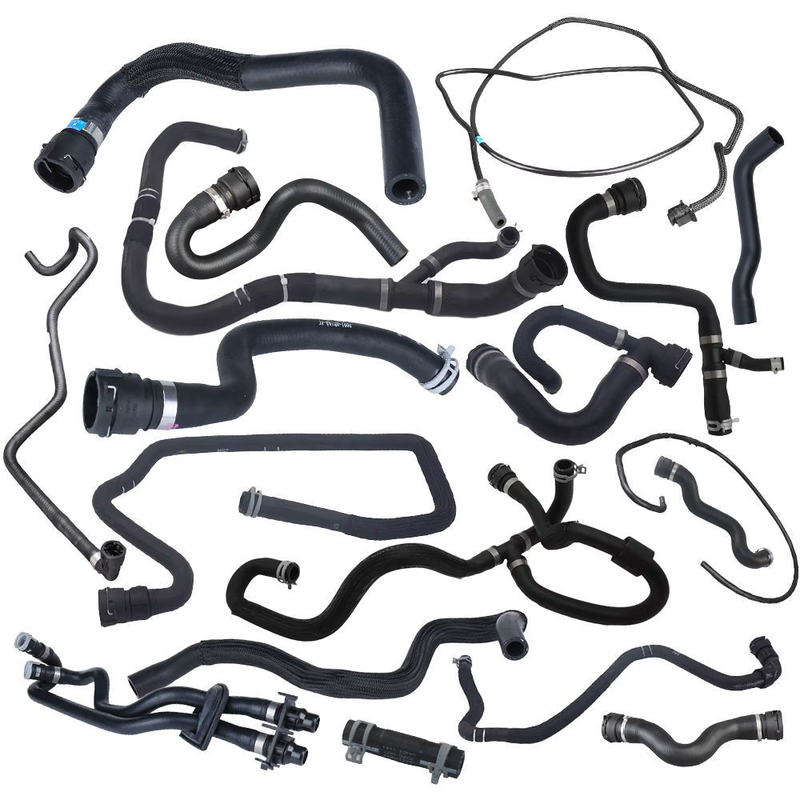 Womala Auto Parts 1712 7531 768 1712 8602 870 Tubos de refrigeración de tuberías de agua del radiador para BMW