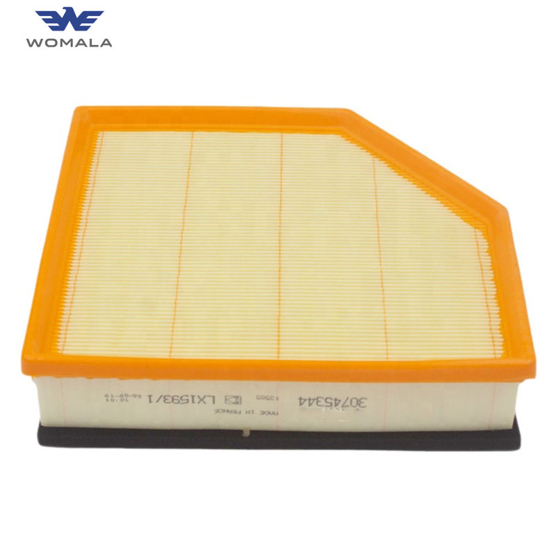 Filtro de aire Womala OE 30745344 para repuestos de motores de automóviles Auto Parts