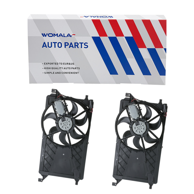 Ventilador Eléctrico Womala 31261986 Ventilador de Enfriamiento para Volvo S40 V50 C30 Repuestos Automotrices de Enfriamiento