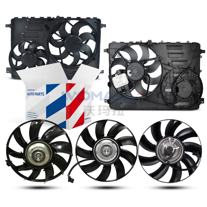 Womala Radiator Fan Assembly for Land Rover Rover Range Rover Sport
