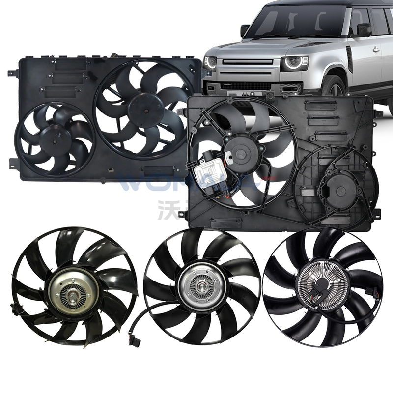 Womala Radiator Fan Assembly for Land Rover Rover Range Rover Sport