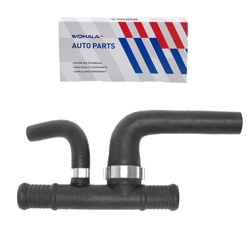 Manguera del calentador del motor de silicona Womala OE 1408301696 para piezas del sistema de calefacción del motor Mercedes Benz