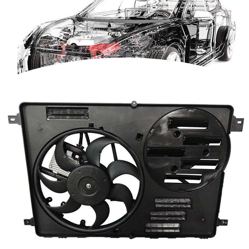 Conjunto de ventilador de radiador Womala LR023392 para Land Rover RANGE ROVER SPORT Defender FREELANDER