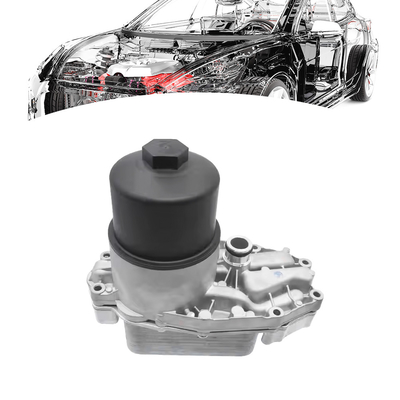 Frío de aceite del motor LR040738 Aleación de aluminio para Range Rover Evoque
