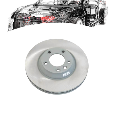 Rotor del freno de disco 95535140151 para Cayenne 955 Partes del freno delantero trasero